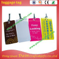 wholesales custom silicone luggage tag debossed luggage tag